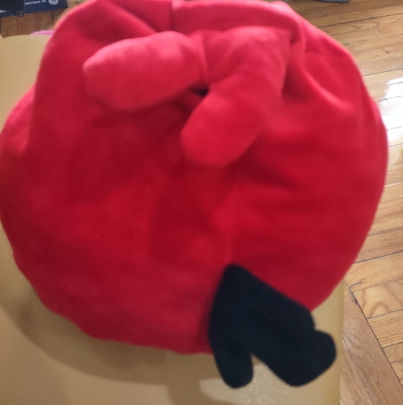 ✓Angry Birds Red Bird Plush Squishy Stuffed Animal Toy 13" Throw Pillow Doll - Picture 4 of 10